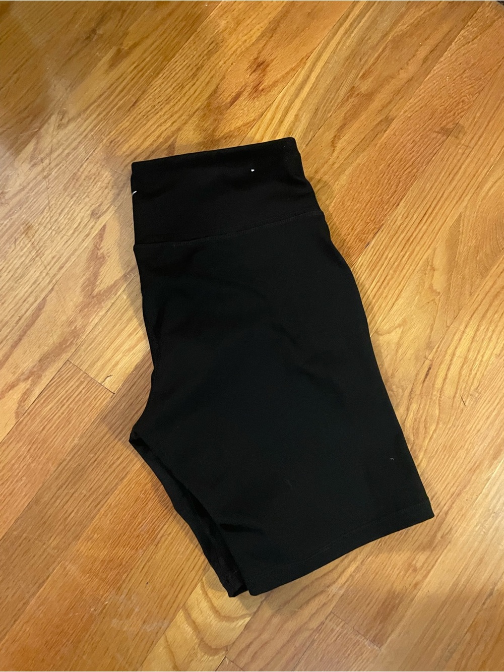 Old Navy Black High-Rise Bike Shorts